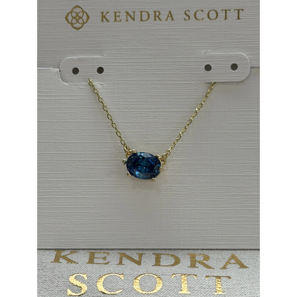 Kendra Scott Blue Pendant Necklace